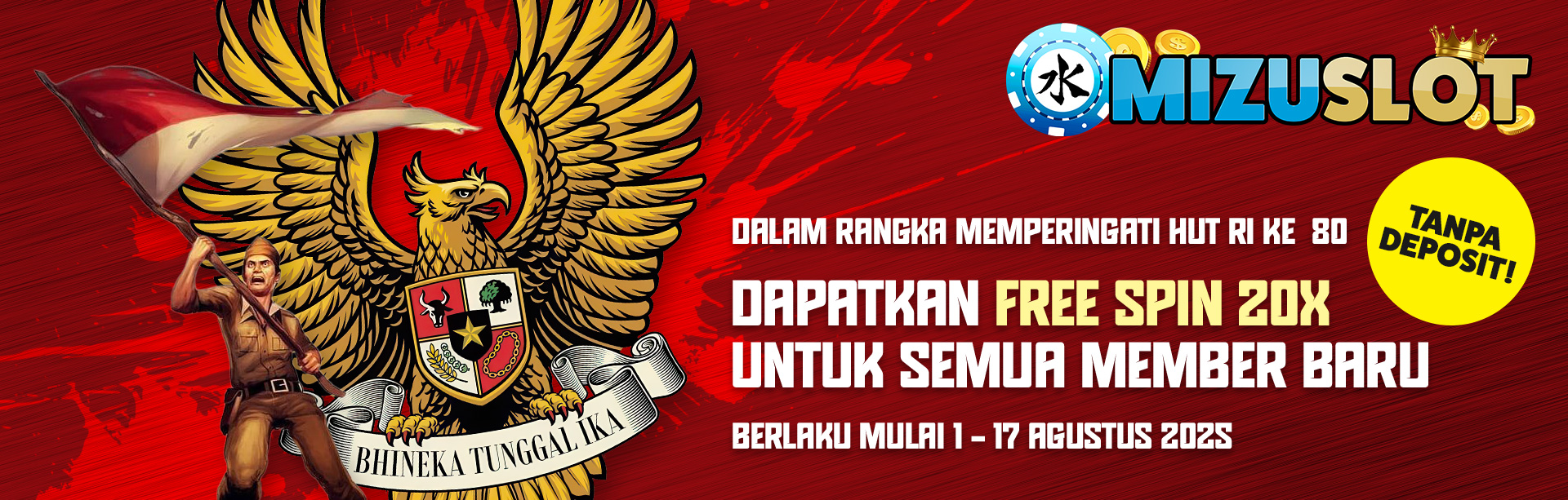 HUT RI KE  80