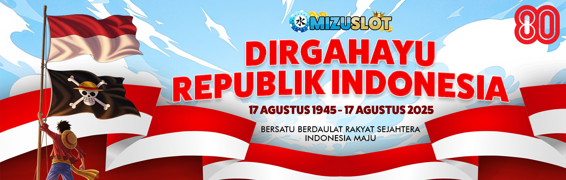 HUT RI KE  80